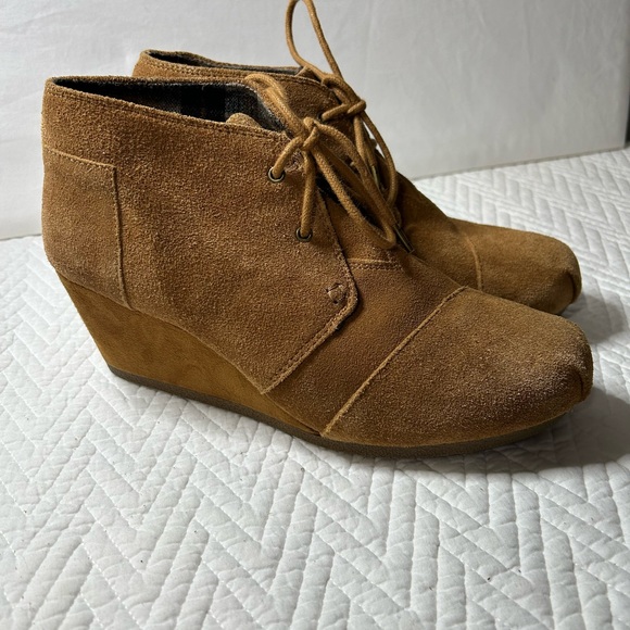 Bob’s by Skechers suede lace up women’s size 9 booties - Picture 10 of 11